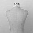 thumbnail image 6 of Elegant White Jabot Necktie Ruffle Faux Collar for Colonial and Victorian Outfit, 6 of 9