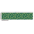 thumbnail image 3 of Ambesonne Botanical Fabric by the Yard Upholstery, Tropical Tree Spring Art, 1 Yard, Yellow Green Dark Teal, 3 of 5