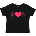 thumbnail image 3 of Inktastic Heart Monitor Valentines Day Boys or Girls Toddler T-Shirt, 3 of 5