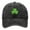 Black, variant on Unisex St Patrick's Day Green Baseball Cap Shamrock Embroidered Funny Holiday