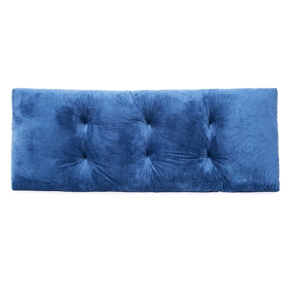 Cojín para banco JAMPAYANG 91 x 36 cm antideslizante acolchado azul