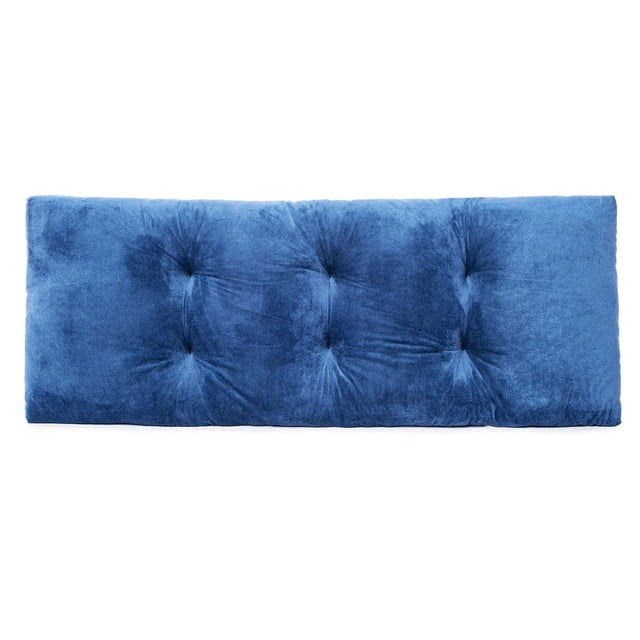 Cojín para banco JAMPAYANG 91 x 36 cm antideslizante acolchado azul