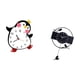 thumbnail image 5 of Reloj de pared,Reloj de pared silencioso y decorativo que no hace tictac,Reloj de pared silencioso de pingüino pequeño Reloj de madera,Reloj de pared,Reloj de pared con diseño de, 5 of 8