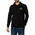 thumbnail image 2 of EA7 Logo Pullover Hoodie, Black, 2 of 7