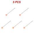 thumbnail image 1 of 1/3/5 Pcs Mélangeur Poli Fantaisie pour Cocktail Boisson 304 Acier Inoxydable Outils de Bar Réutilisables Durabilité Style D 5 Pcs, 1 of 6