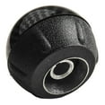 thumbnail image 3 of Manual Shift Knob For Fiat 500 Plastic Faux Leather Black Green, 3 of 8
