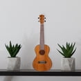 thumbnail image 4 of 1Pack Rectangular Brown Wood Ukulele Fingerboard for Durable Instrument Repair, 4 of 9