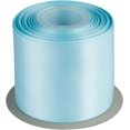 thumbnail image 1 of GFDYREE 3" Inch Double Faced Satin Ribbon Lt. Blue Solid Polyester Craft Ribbon - 25 Yards Perfect for Gift Wrapping, Crafts, Wreath, Wedding Party Ceremony Decoration, Floral Arrangement, S, 1 of 7