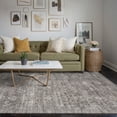 thumbnail image 2 of Alfombra Area Rugxara, vintage, retro, bohemio, 150 x 210 cm, gris, lavable, 2 of 8