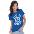 thumbnail image 3 of Feeling Cranky Bicycle Crank Cyclist Womens Slim Fit Graphic Tee Brisco Brands L, 3 of 5