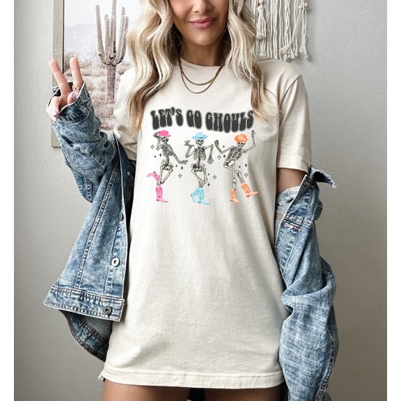 Let's Go Ghouls Shirt, season Shirt, Ghost Boo Shirt, Hocus Shirt, season Tee, Hocus Pocus Shirts, season party All Size S-5Xl