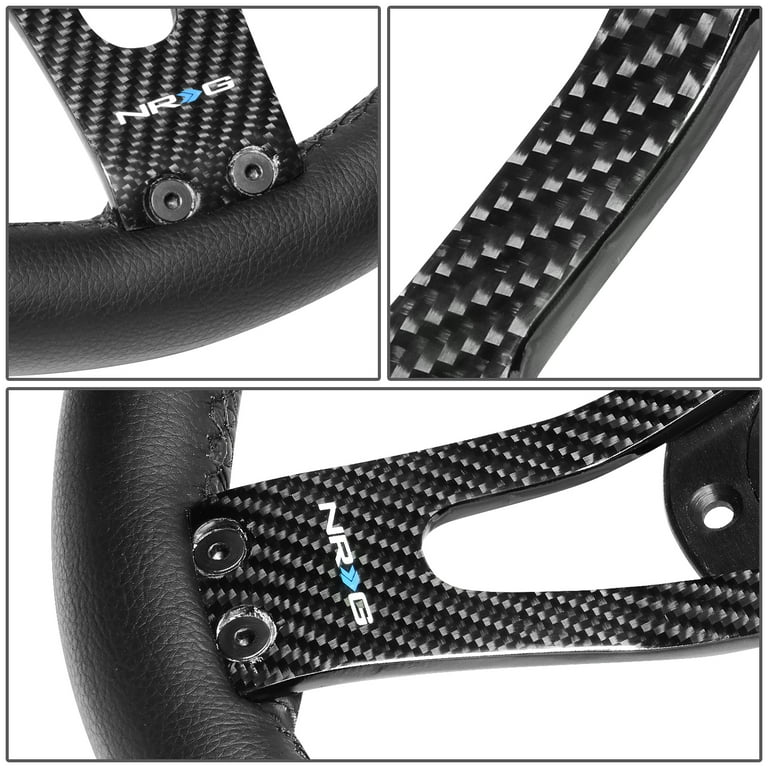 NRG Innovations スポーツハンドル RST-002RCF 320 NRG Innovations NRG-RST-002RCF Carbon Fiber Aluminum 6-Bolt 320mm