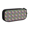 thumbnail image 2 of Vsdgher Daisies Flowers Print Large Capacity Pencil Case Pouch with Zipper, Portable Aesthetic Big Capacity Pencil Cases Pen Office Travel Stationery Bag, 2 of 8