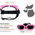 thumbnail image 3 of RV Gafas para Perros Gafas De Sol Anti-UV para Perros,Gafas para Mascotas con Correas Ajustables para Gatos Perros Pequeños-Rosa Sailing Electrónica, 3 of 5