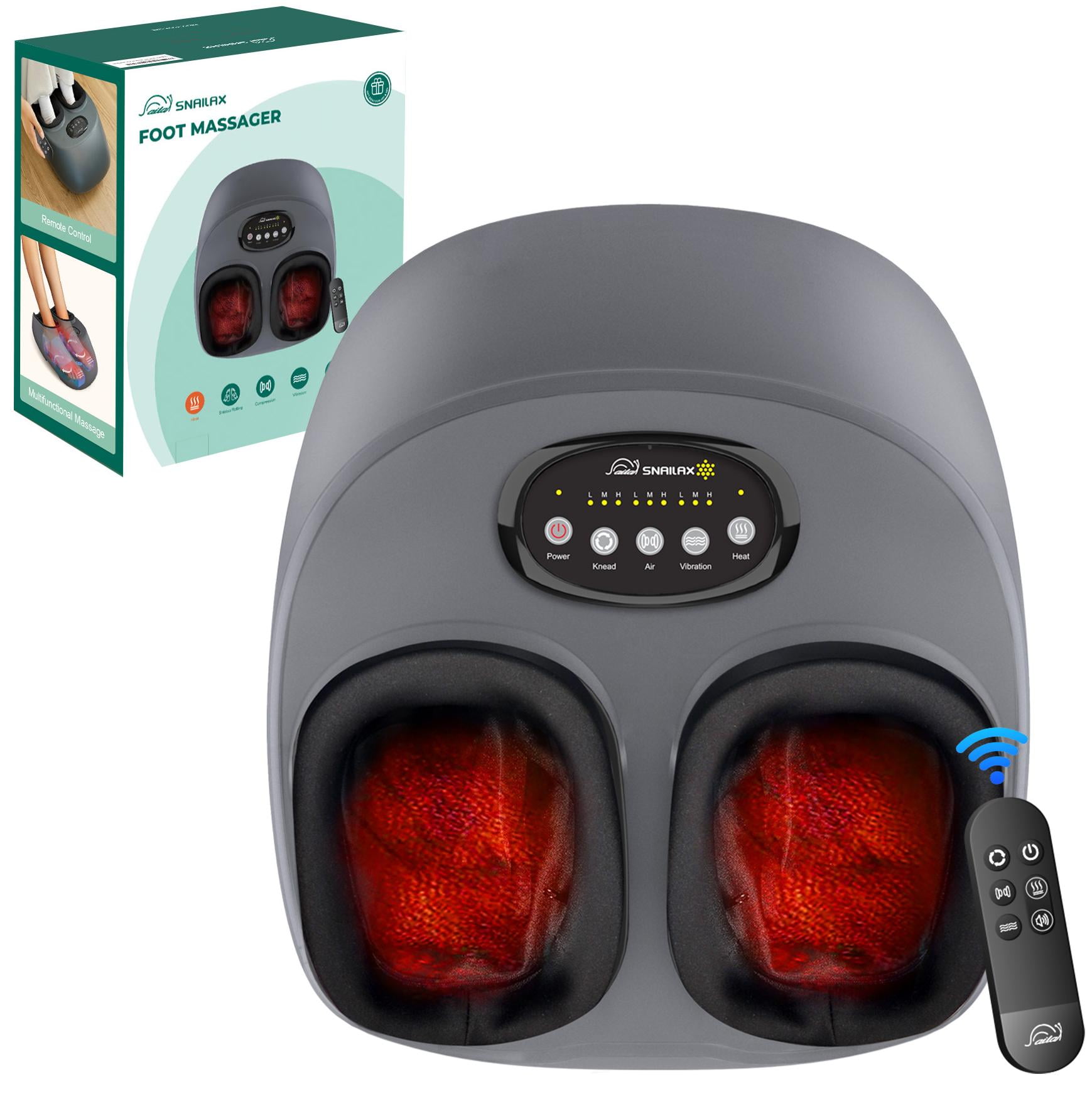 Snailax Shiatsu Foot Massager with Heat, Foot Massage Machine for Blood Circulation, Gift