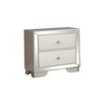 thumbnail image 5 of JINS and VICO 5-Piece Modern Wood and Velvet Queen Bedroom Set, Beige, 5 of 7
