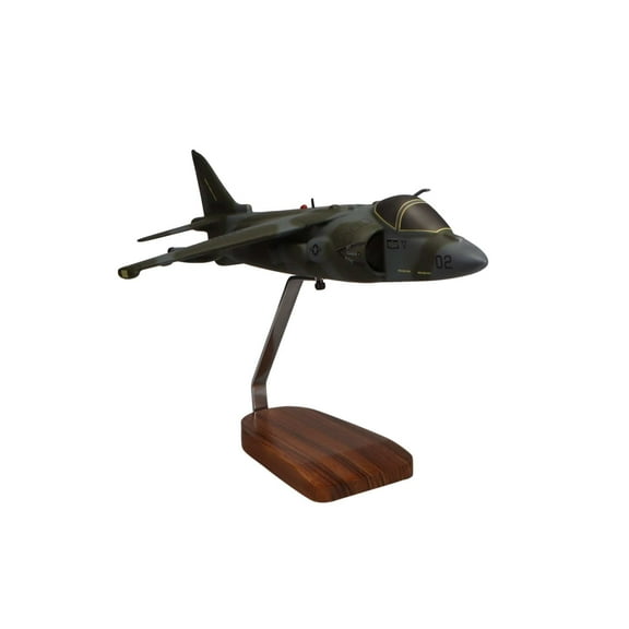 McDonnell Douglas AV-8B Harrier II Large Mahogany Model