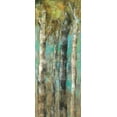 thumbnail image 2 of Vassileva, Silvia 12x24 Gold Ornate Wood Framed with Double Matting Museum Art Print Titled - April Birch Forest Panel I, 2 of 4