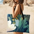 thumbnail image 4 of Cute Colorful Flower Picnic Blanket Waterproof Outdoor Beach Blanket Hand-held Pad Suitable for Travel, Camping, Beach, Family Gatherings, 4 of 7