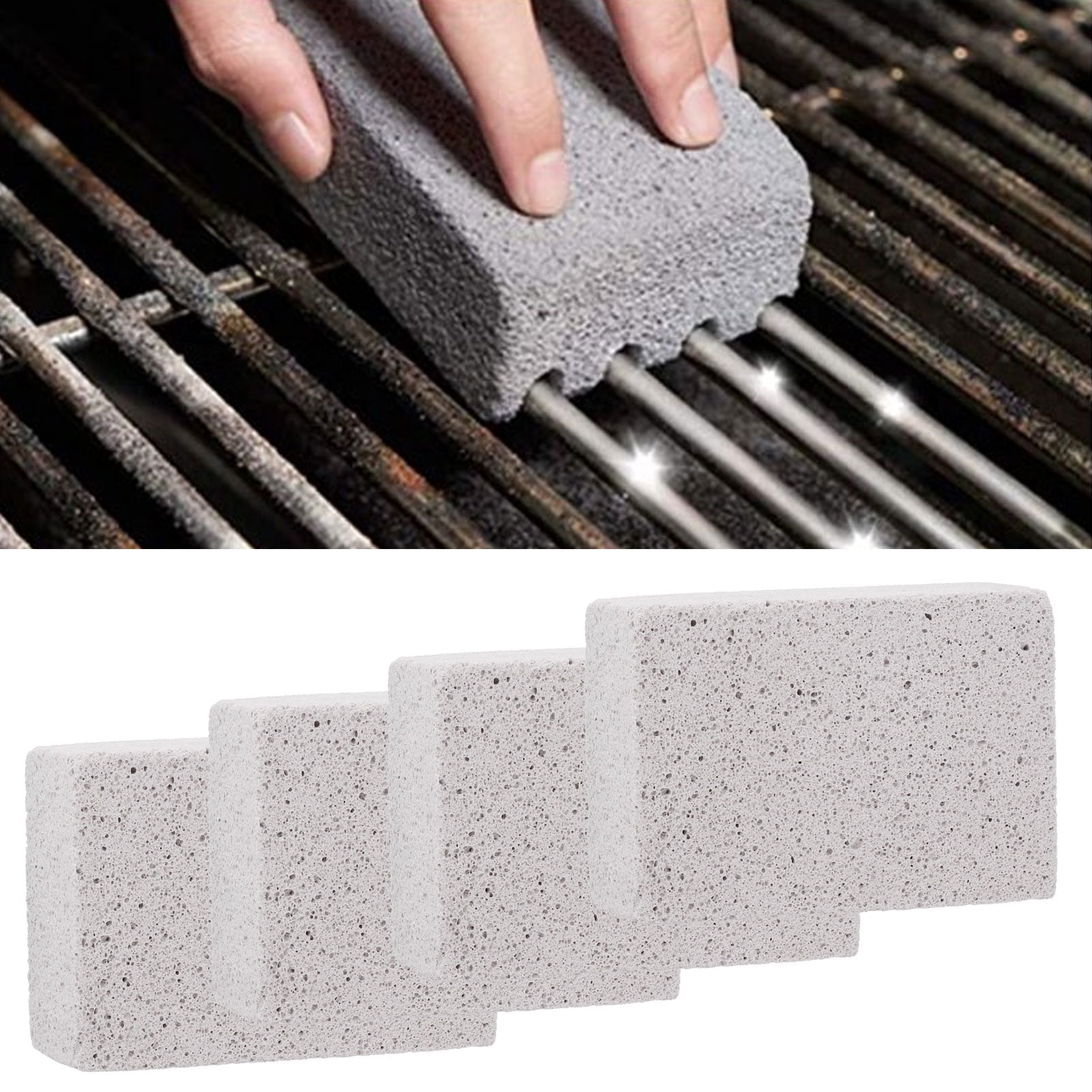 for Barbecue BBQ Grill Cleaning Tool Griddle Pumice stone Brick 3.9x1.5x2.8inch 