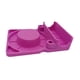 thumbnail image 2 of Escurridor de tazas, soporte para botellas de agua, multiusos, resistente y ordenado, organizador de encimera para vasos y tazas. Rosa roja, 2 of 9
