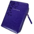 thumbnail image 5 of Biblia Letra Grande con Forro Organizador RV 1960 imit. piel morado floral con índice - My Organizer Bible®, 5 of 11