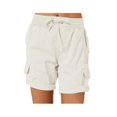 thumbnail image 2 of Women Cargo Shorts Summer Loose Hiking Shorts with Pockets Womens Plus Size Denim Shorts, 2 of 7