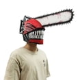 thumbnail image 1 of Motosierra Hombre Denji Máscara Cosplay Látex Máscaras Casco Horror Scray Masquerade Fiesta de disfraces de Halloween Propsmascarilla Deng Xun unisex, 1 of 2