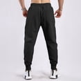 thumbnail image 4 of Zszcpp High Waisted Pants Men'S Simple Running Breathable Thin Long Vogue Going Out Cuffed Trousers Casual Trouser, 4 of 5