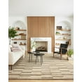 thumbnail image 5 of Chris Loves Julia x Loloi Polly Striped Beige/Tobacco 2'-6" x 9'-9" Area Rug, 5 of 7