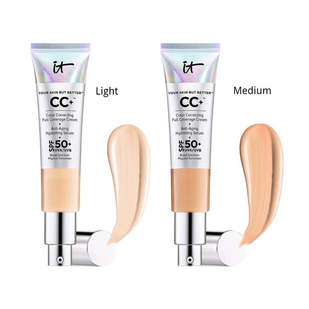 make up kit foundation it Your skin but better CC illumination color  correcting full coverage cream spf 32ml cc cream BUIK
