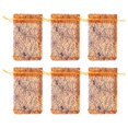 thumbnail image 1 of 100pcs Halloween Organza Gift Bags Party Favor Gift Bags Candy Pouches, 1 of 4