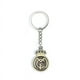 thumbnail image 2 of Llavero de fútbol Real Madrid AC Milan Atlético de Madrid Liverpool Inter bronce colgante regalo, 2 of 6
