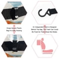 thumbnail image 3 of Kangaroo Foldable Car Trash Can with Lid, Leak-Proof, and Hanging Storage Bag - Car Trash Bin/Garbage Can, 3 of 6