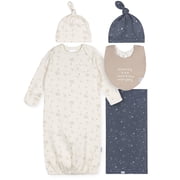 Gerber Baby Gender Neutral 5-Piece Gift Set, Size 0-6 Months