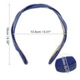 thumbnail image 4 of Unique Bargains 1 Pc Fashion Straw Wide-side Headband for Women for Girls 6.30"x2.17" Deep Blue, 4 of 6