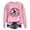 Pink, variant on Witches Brew Coffee Halloween Sweatshirt For Women Cute Crewneck Tops Oversized Long Sleeve Festival Pullover Sweater