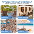 thumbnail image 4 of ROMANSENTIAL Parasol Pole Clip 1Pc Rectangular Alloy For Garden Umbrella Fixing, 4 of 5