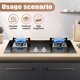 thumbnail image 5 of 6Pcs Cooker Knobs,6mm Gas Stove Knobs Stove Replacement Metal Knobs Accessories for Kitchen Gas Oven, 5 of 5