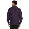 thumbnail image 5 of Bestman Long Sleeve Cotton Flex Shirt For Mens Button Down W/ Patch Pocket Office Wear, 5 of 7