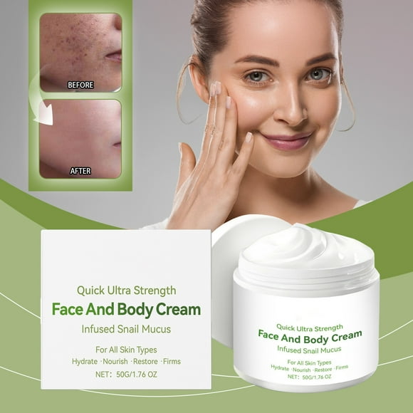 Summer Savings! Gspmoly Moisturizer, Instant Ultrastrength Face and Body Renewing Cream Skin Firming Cream Body Skin Cream Advanced Body Repair Antiwrinkle Cream for Face and Body 50G Face Cream