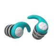 thumbnail image 1 of Bouchons d'Oreille en Silicone Réutilisables Bouchons d'Oreille Antibruit Étanches Bouchons d'Oreille de Sommeil Tapones de Réduction du Bruit pour le Ronflement Bleu, 1 of 5