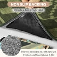 thumbnail image 6 of Fnova 5x7 Washable Leaping Cheetah Print Area Rug, Leopard Checkered Non-Slip Low Pile Carpet for Home Office, Kitchen, Oeko-Tex Certified, Green, 6 of 14