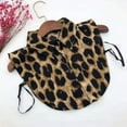 thumbnail image 6 of Aellinatey Women Leopard Snakeskin Print False Collar Half Shirt Detachable Layering Top, 6 of 15