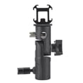 thumbnail image 4 of Support Réglable pour Hot Shoe, Support de Lumière Flash, Alliage d'Aluminium pour Support Adaptateur de Lumière Flash Accessoire Photographique, 4 of 8