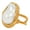 1, variant on Elegant Oversized Rings Craft of Sturdy Stainless Steel and Crystals Suitable for Any Occasion Stylish Outfits
