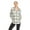 Grey/Black, variant on White Mark Women's Fleece Plaid Button-Down Shirt Casual All-Season 100% Polyester