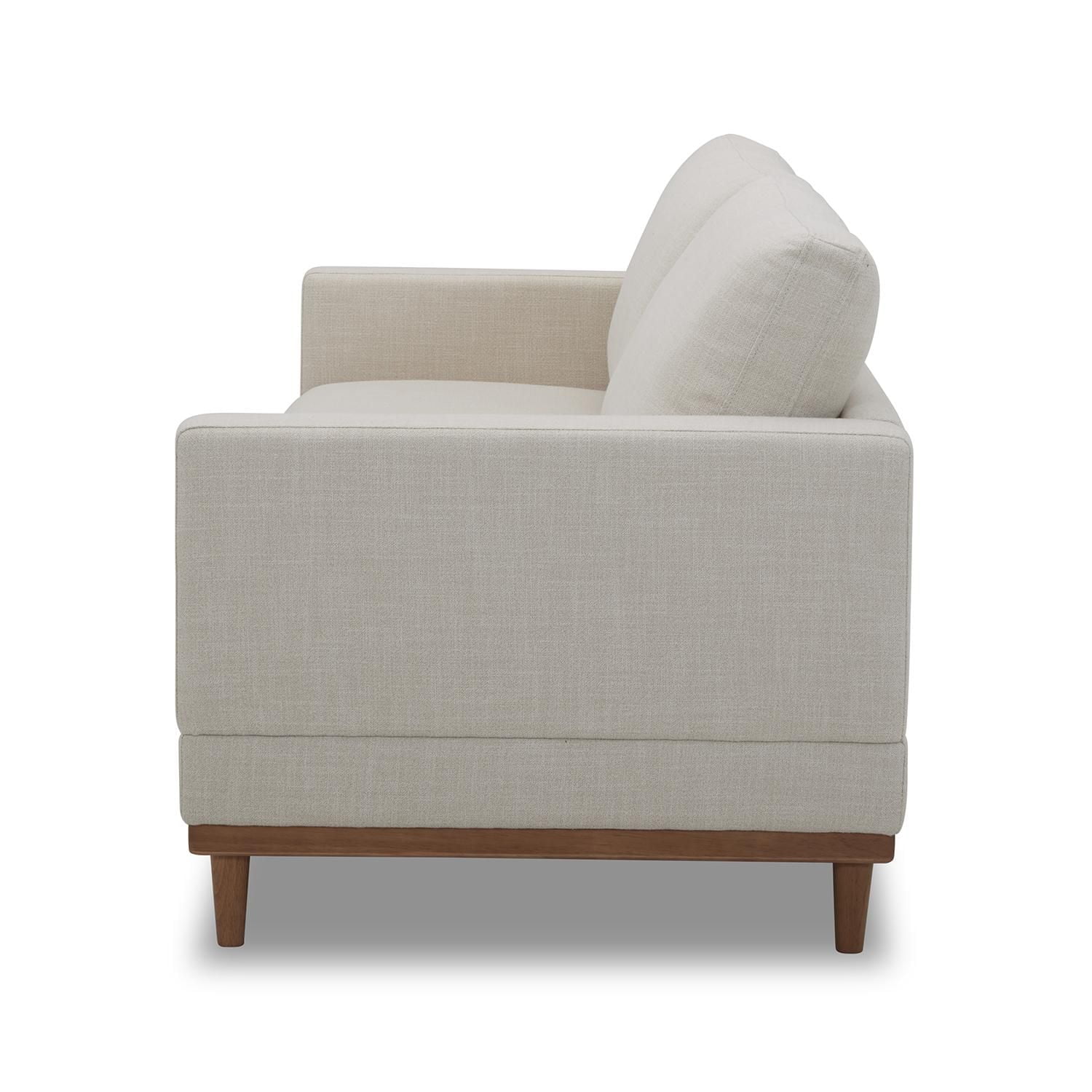 Better Homes & Gardens Springwood Wood Frame 83.46" Sofa, Light Honey