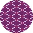 thumbnail image 1 of Ahgly Company Machine Washable Indoor Square Transitional Medium Violet Red Pink Area Rugs, 3' Square, 1 of 7
