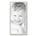 thumbnail image 2 of ArtToFrames 12x24 inch  White Square Star Emboss Picture Frame,  White 12" x 24" Wood Poster Frame (WOM-5125), 2 of 7